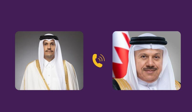 Qatar PM and Bahrain Foreign Minister Discuss Regional Diplomacy and Bilateral Cooperation